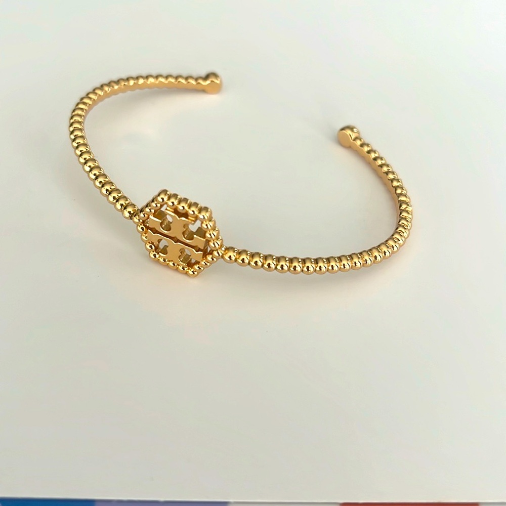 Tory Burch Gold Cuff Bracelet